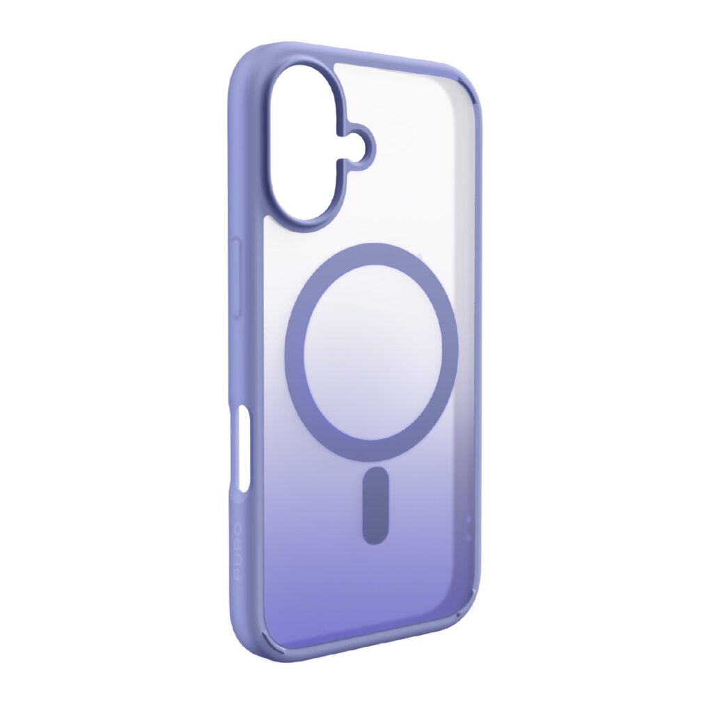 PURO - Gradiens MagSafe tok iPhone 17- Lila
