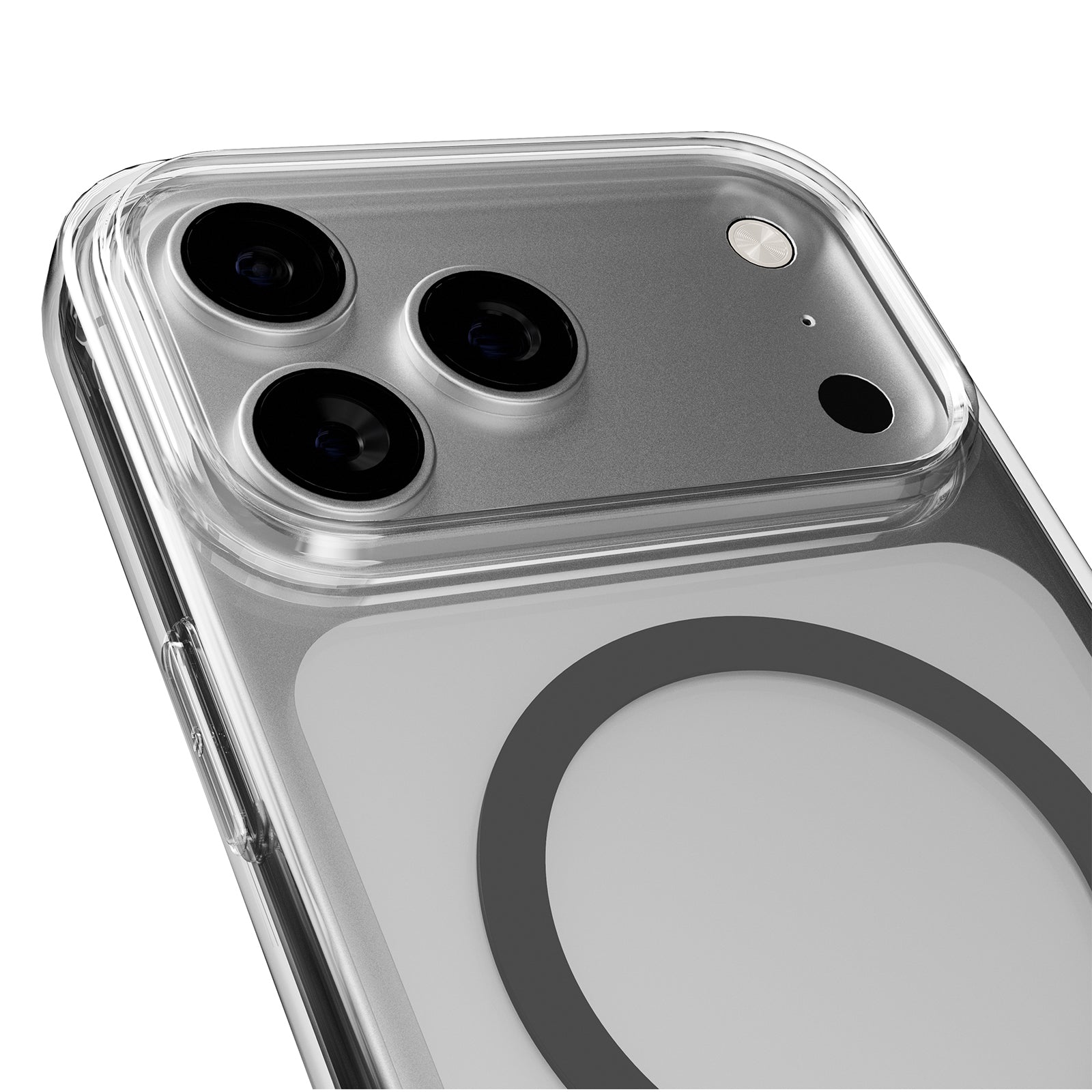 PURO - LITE MAG MagSafe tok iPhone 17 Pro - Átlátszó/Fekete - Image 4