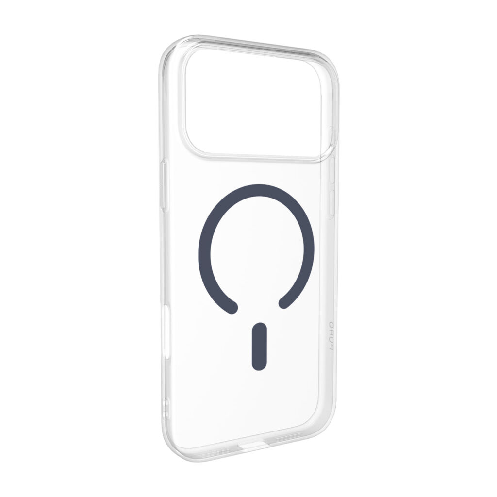 PURO - LITE MAG MagSafe tok iPhone 17 Pro Max - Átlátszó/Sötétkék