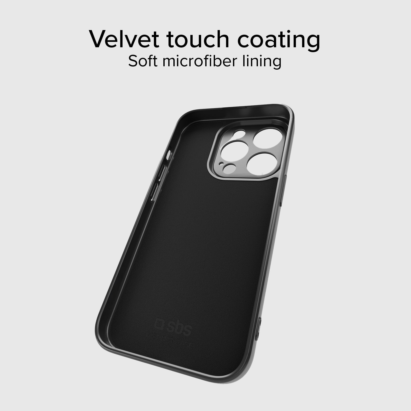 SBS - Cover Instinct iPhone 14 Pro-hoz - Fekete - Image 3
