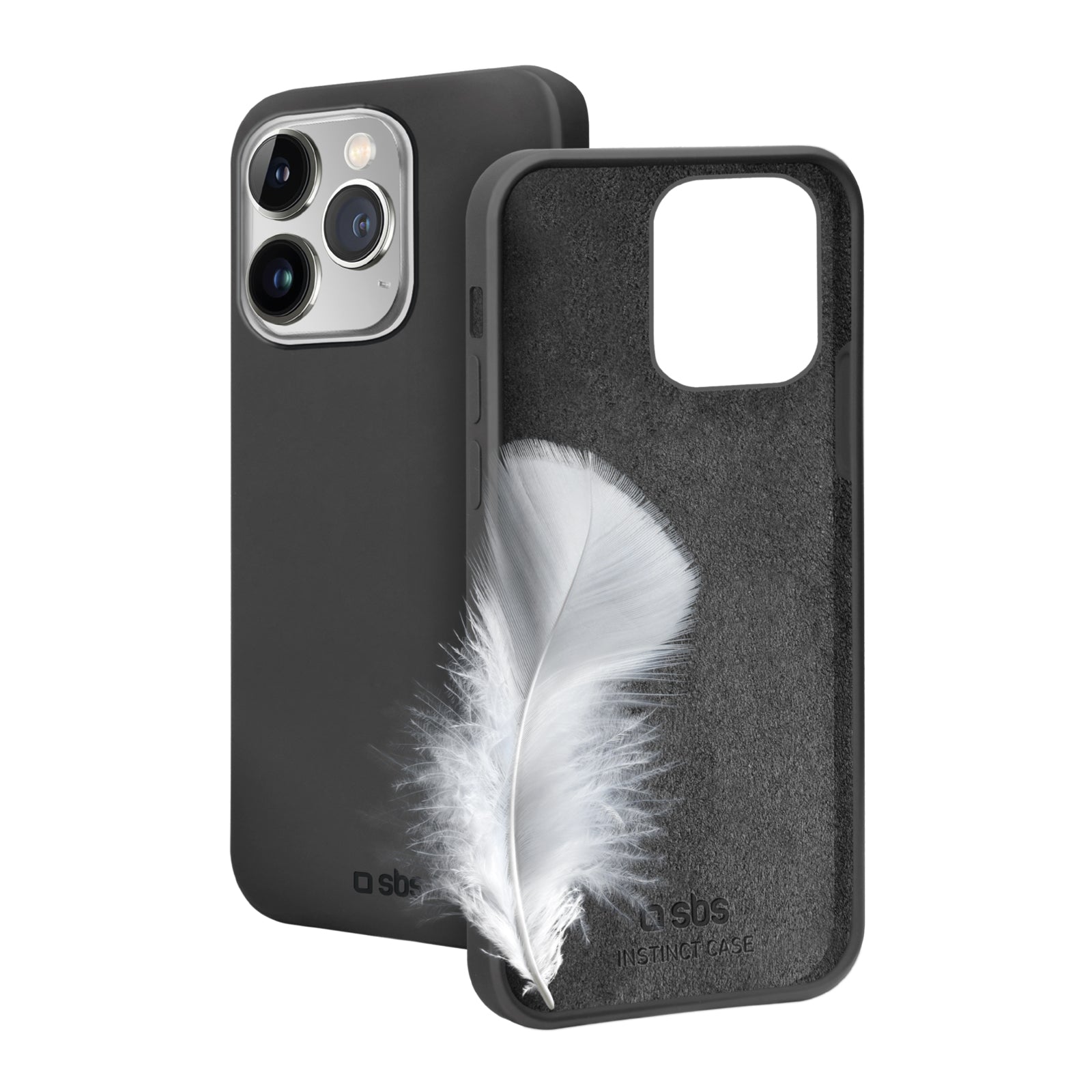 SBS - Cover Instinct iPhone 14 Pro-hoz - Fekete - Image 9