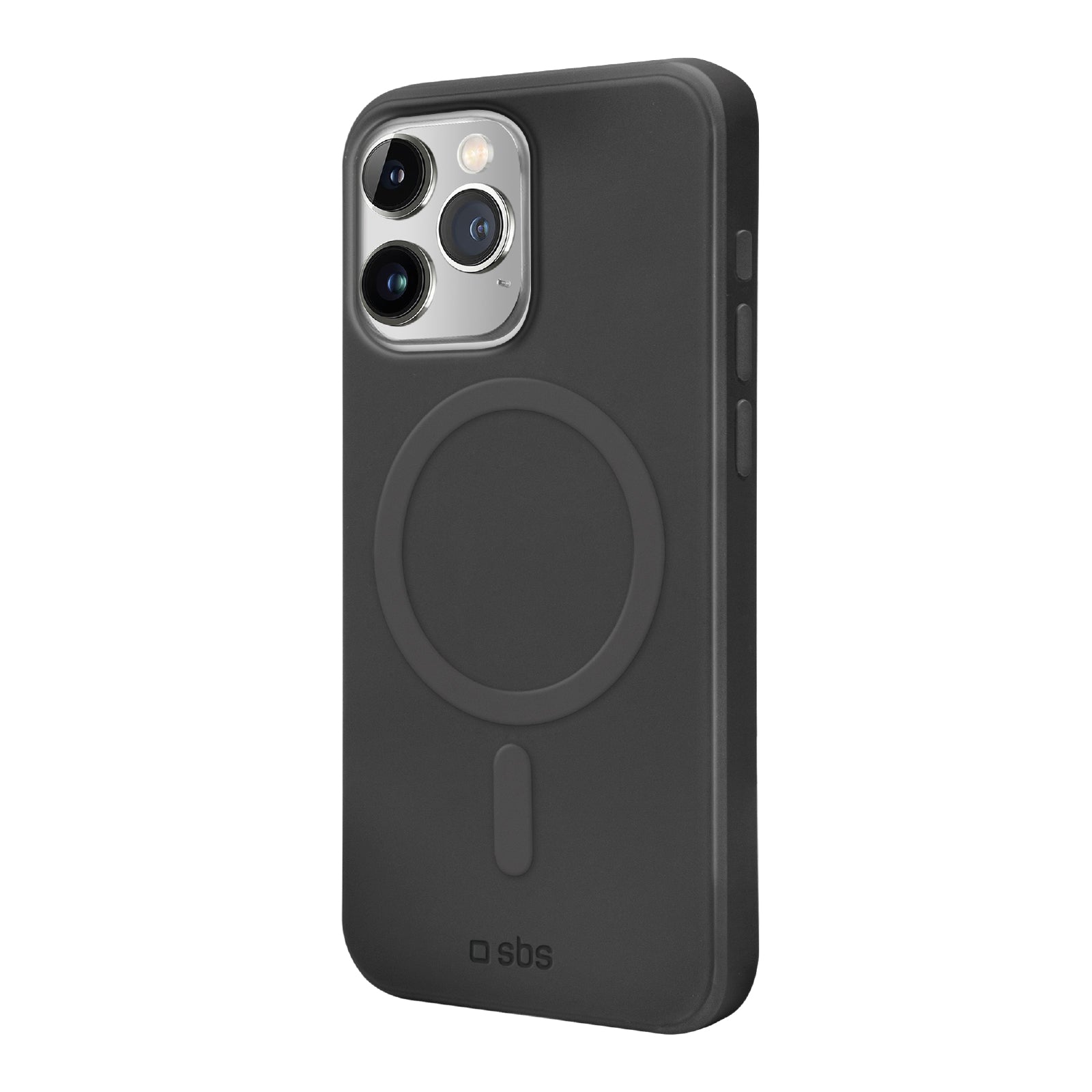 SBS - Cover Instinct MagSafe-kompatibilis tok iPhone 15 Pro Max-hoz - Fekete