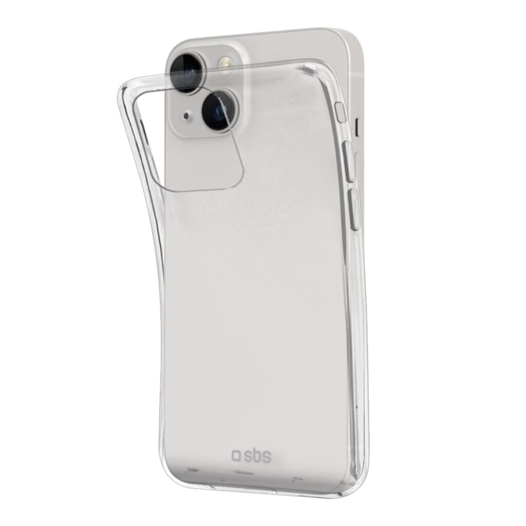 SBS - Vékony tok iPhone 15 Plus-hoz - Átlátszó