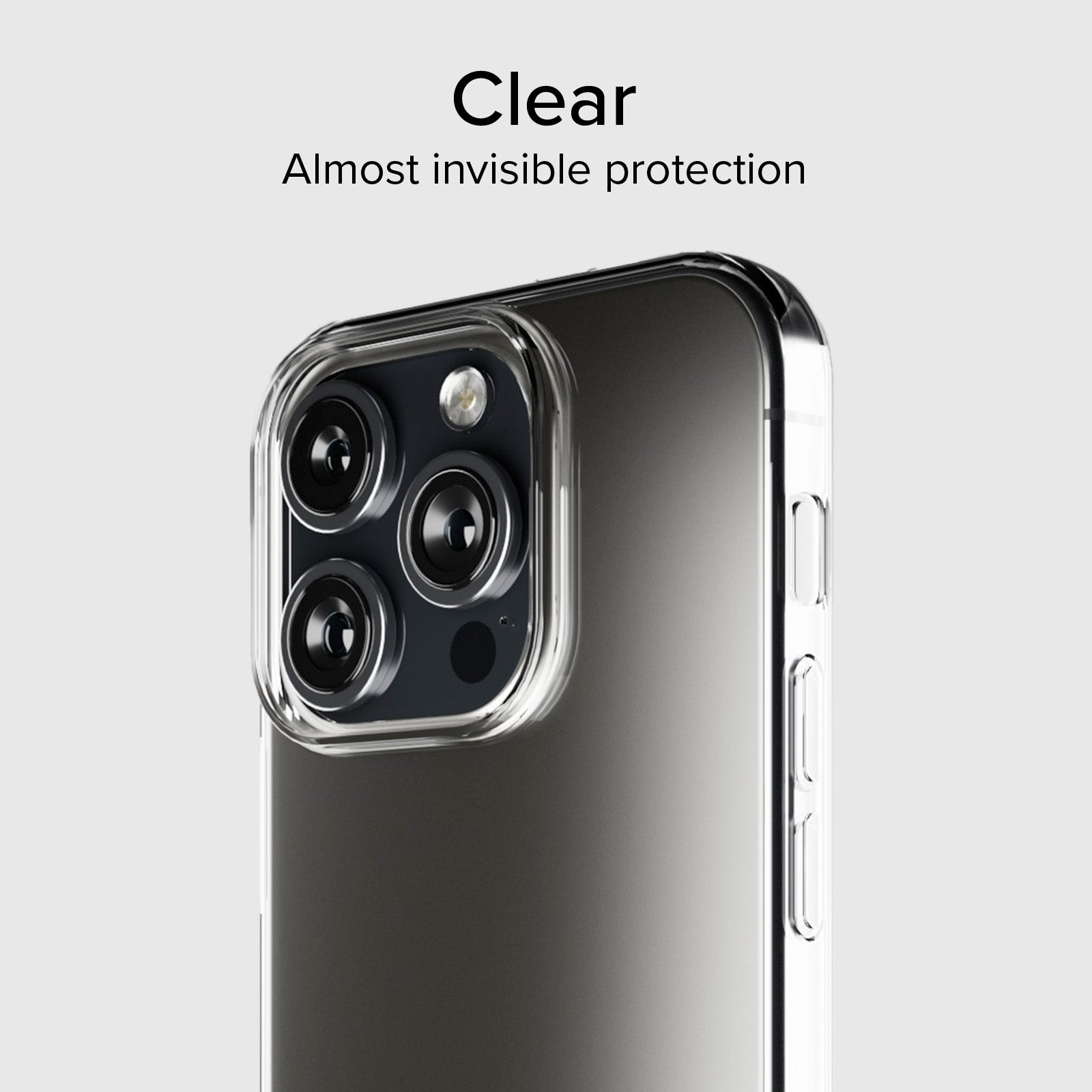 SBS - Vékony tok iPhone 16 Pro-hoz - Átlátszó - Image 2