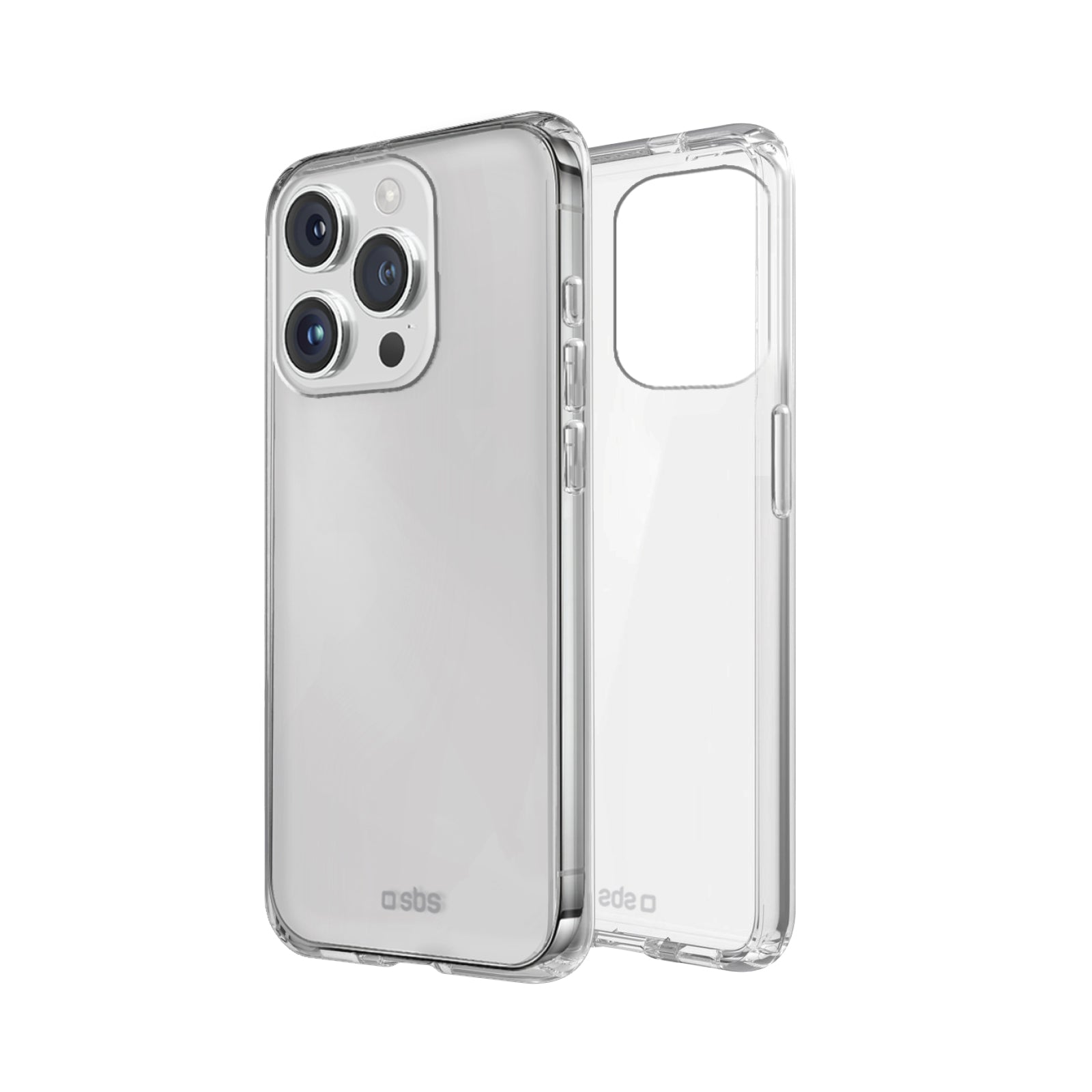 SBS - Vékony tok iPhone 16 Pro-hoz - Átlátszó