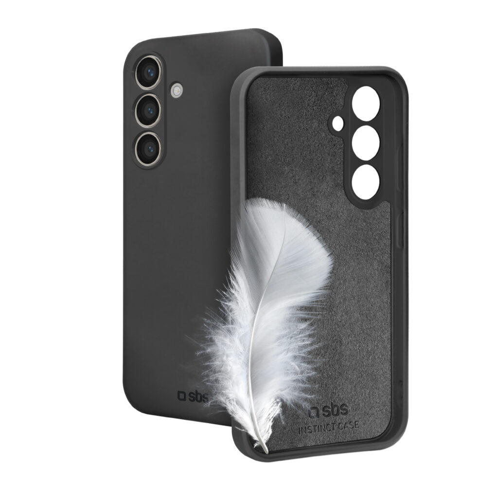SBS - Cover Instinct Samsung Galaxy A36/A56 5G készülékhez - Fekete