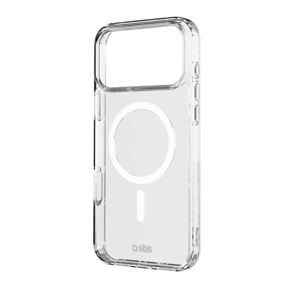 SBS - MagSafe kompatibilis könnyű tok iPhone 17 Pro Max készülékhez - Átlátszó