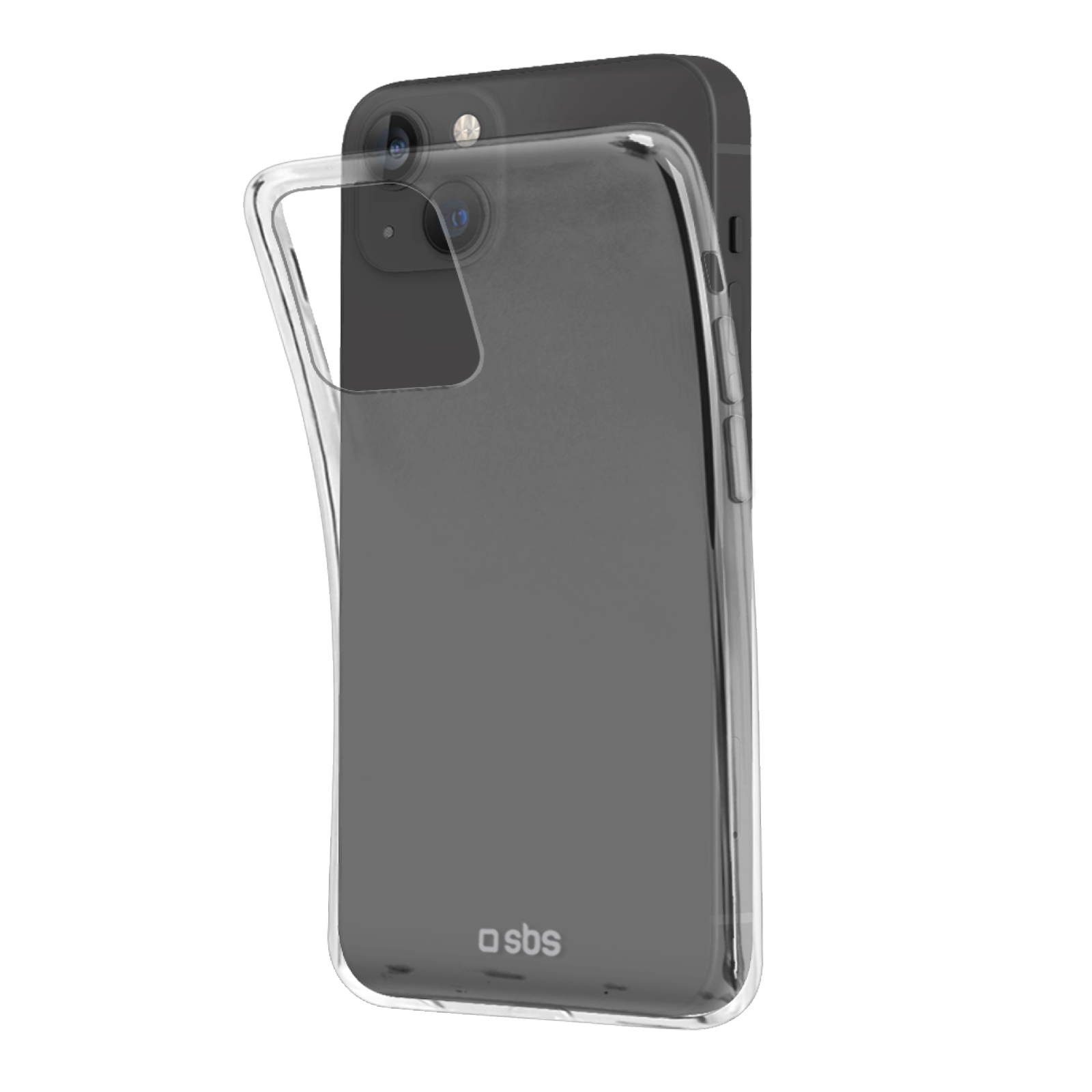 SBS - Vékony tok iPhone 14 Plus-hoz - Átlátszó
