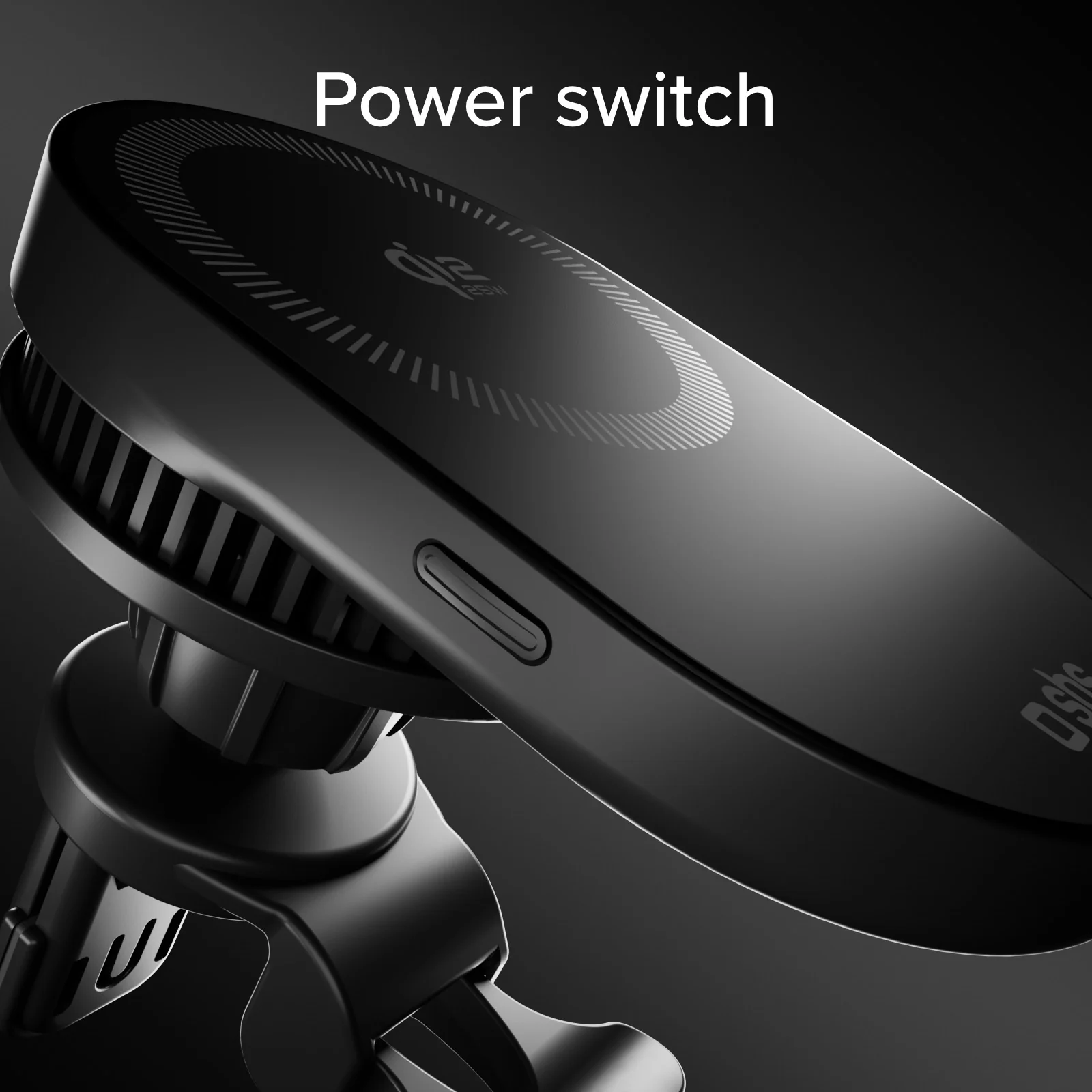 SBS - 25W Qi2.2 Magsafe autós telefontartó töltővel- Fekete - Image 5