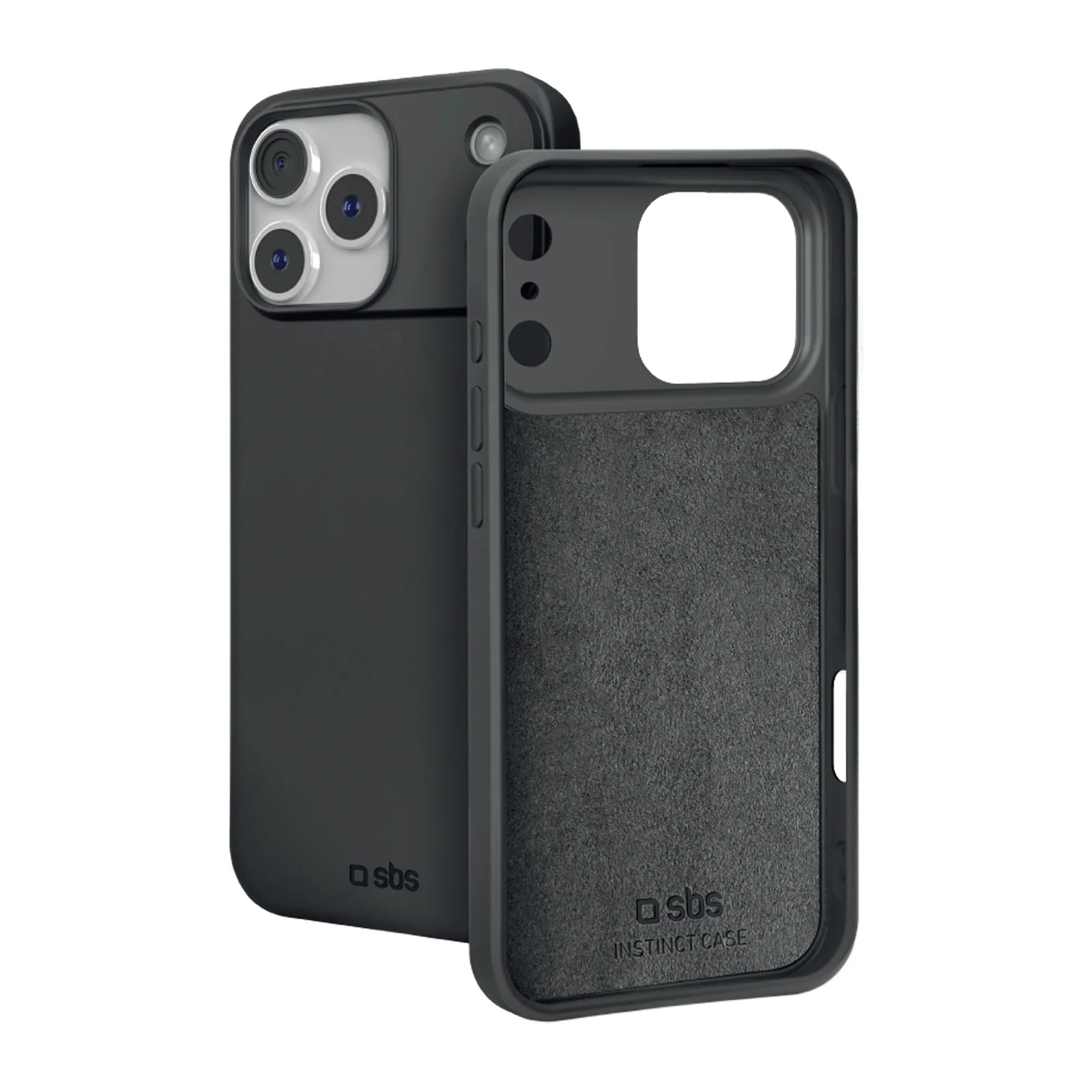 SBS - Cover Instinct iPhone 18 Pro Max-hoz - Fekete
