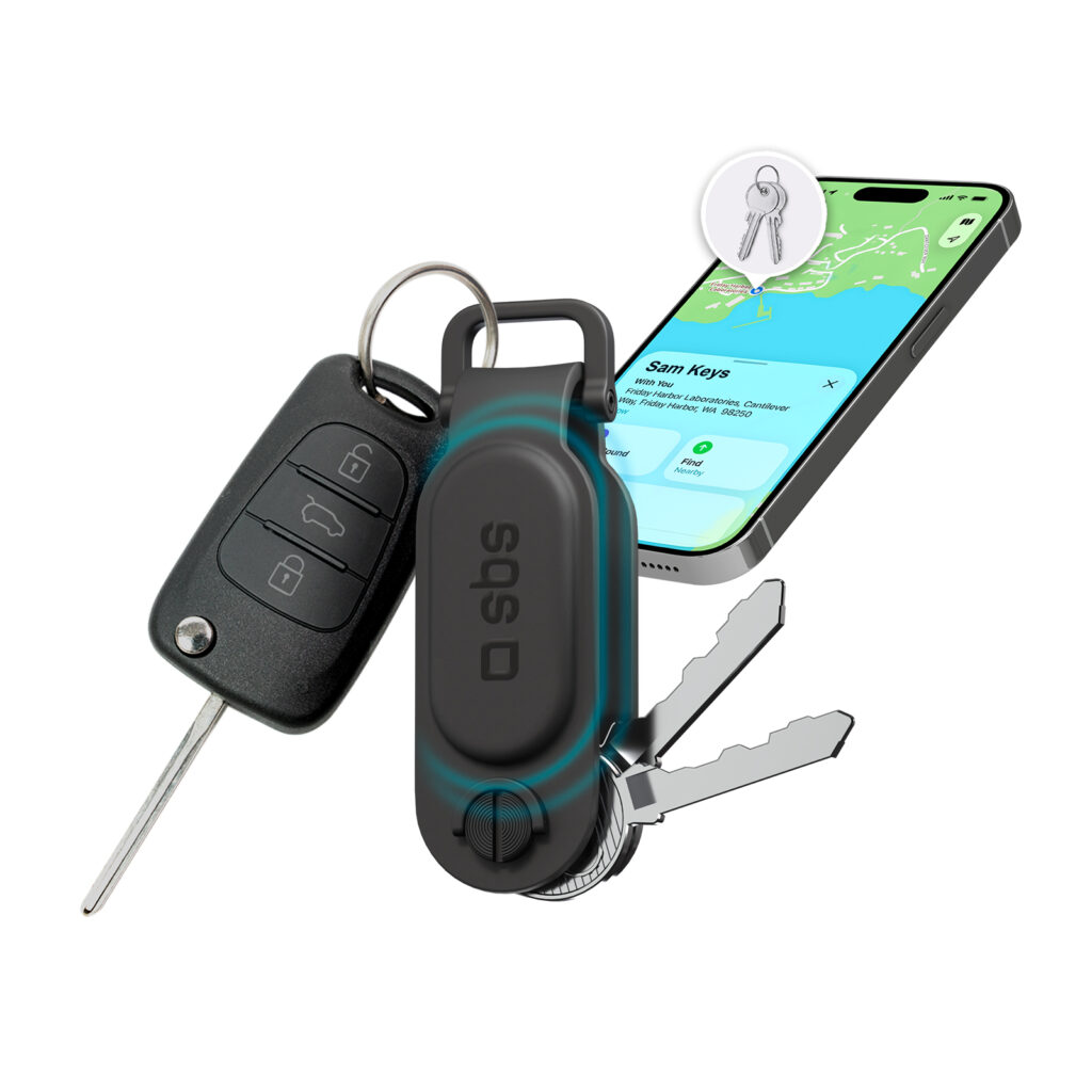 SBS - Track My Key Tracker - Fekete