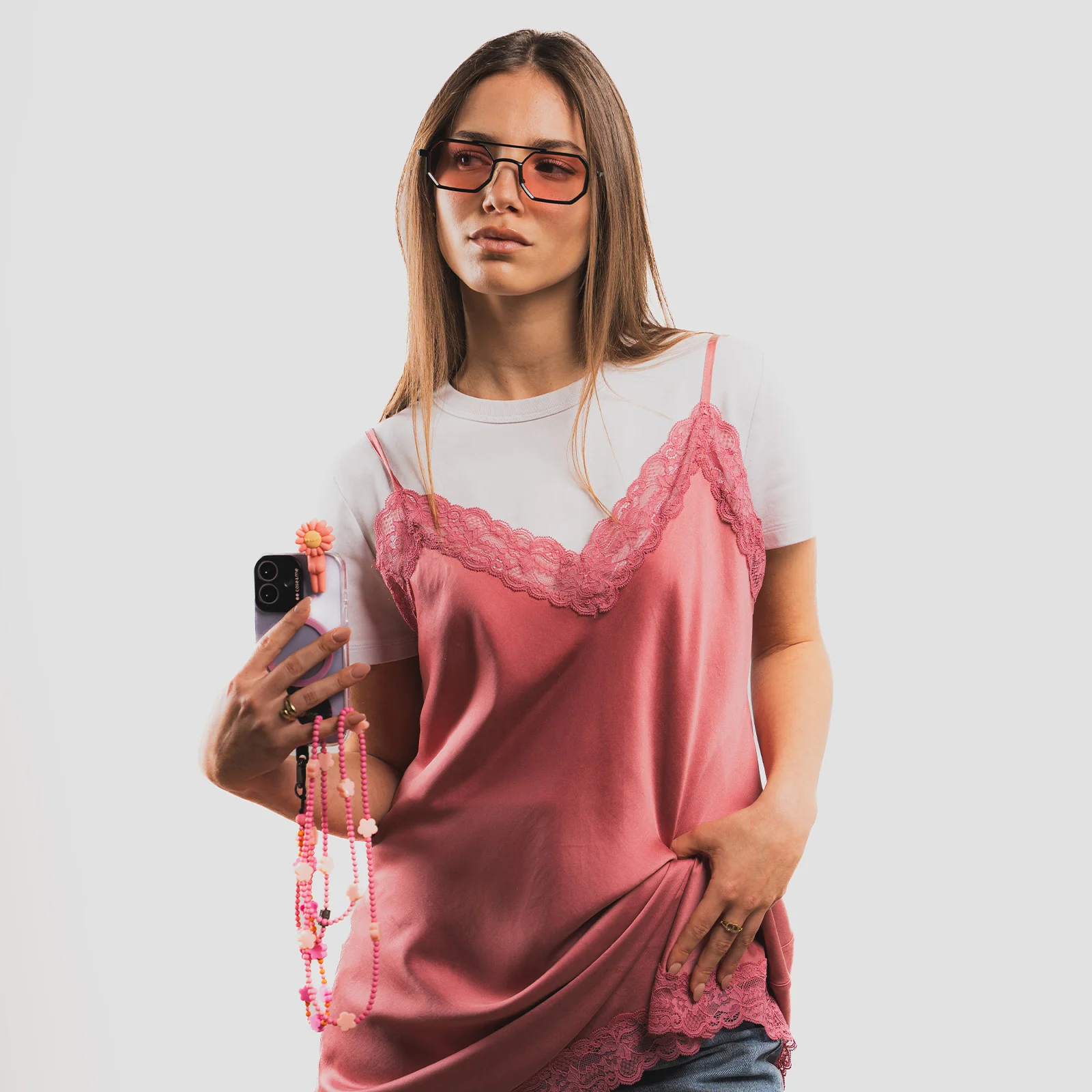 Bijoux Lace – univerzális vállpánt és okostelefon-nyakpánt - Image 2